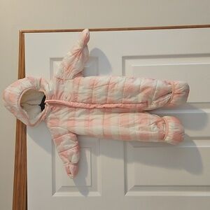 Eddie Bauer shearling lined snowsuit